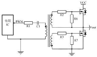 MOS管开关驱动电路图