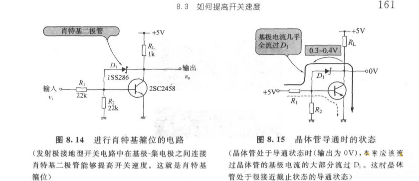 肖特基二极管的钳位