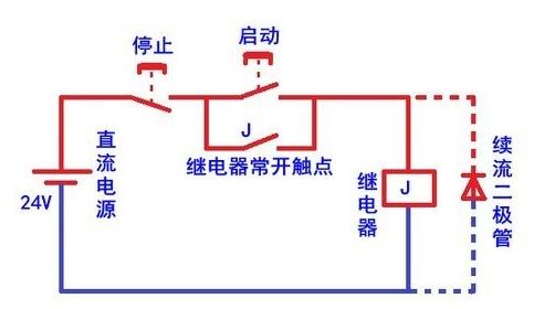 继电器为什么要并联二极管