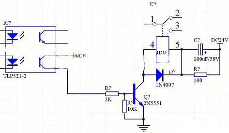 继电器,晶体管,驱动电路