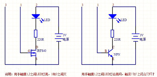 MOS管与三极管在功能上的区别