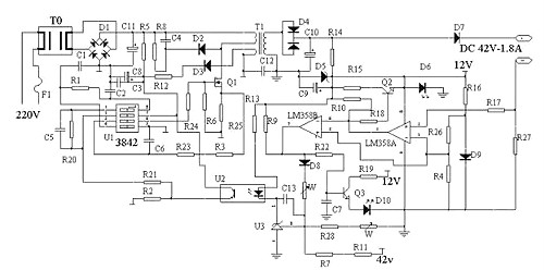 充电器,12v充电器原理图