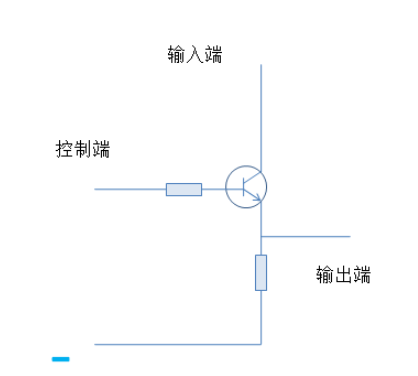 三极管电路表示延时开关