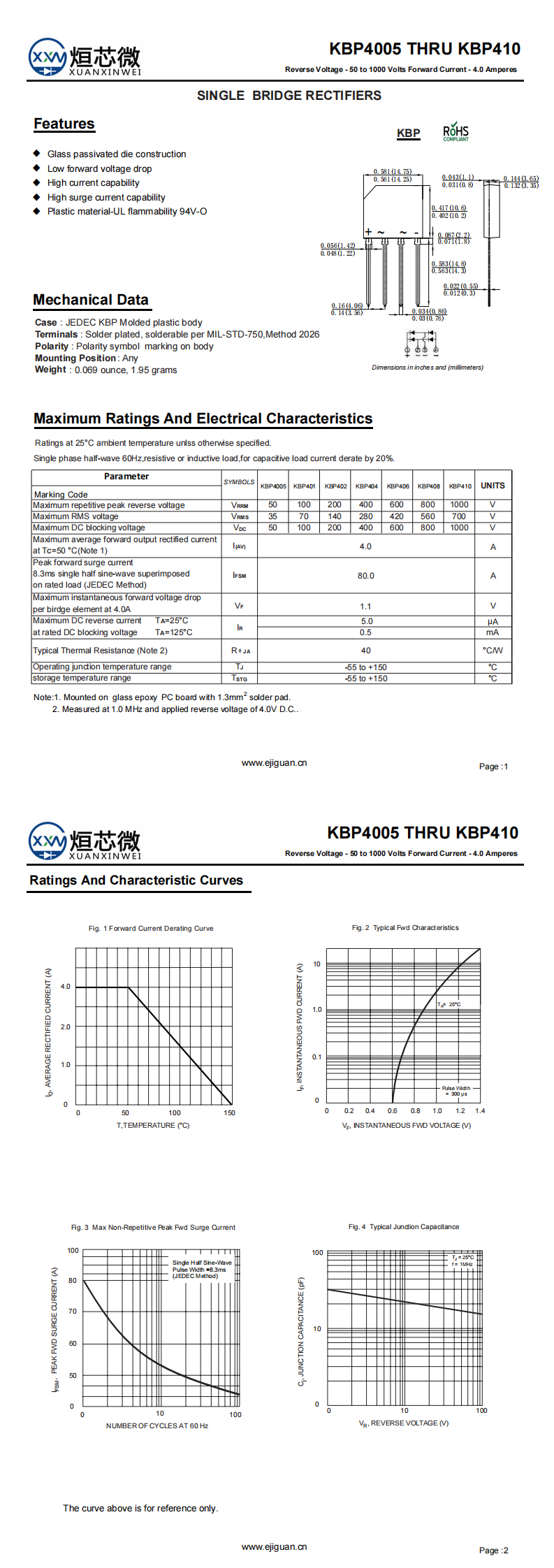 KBP402整流桥