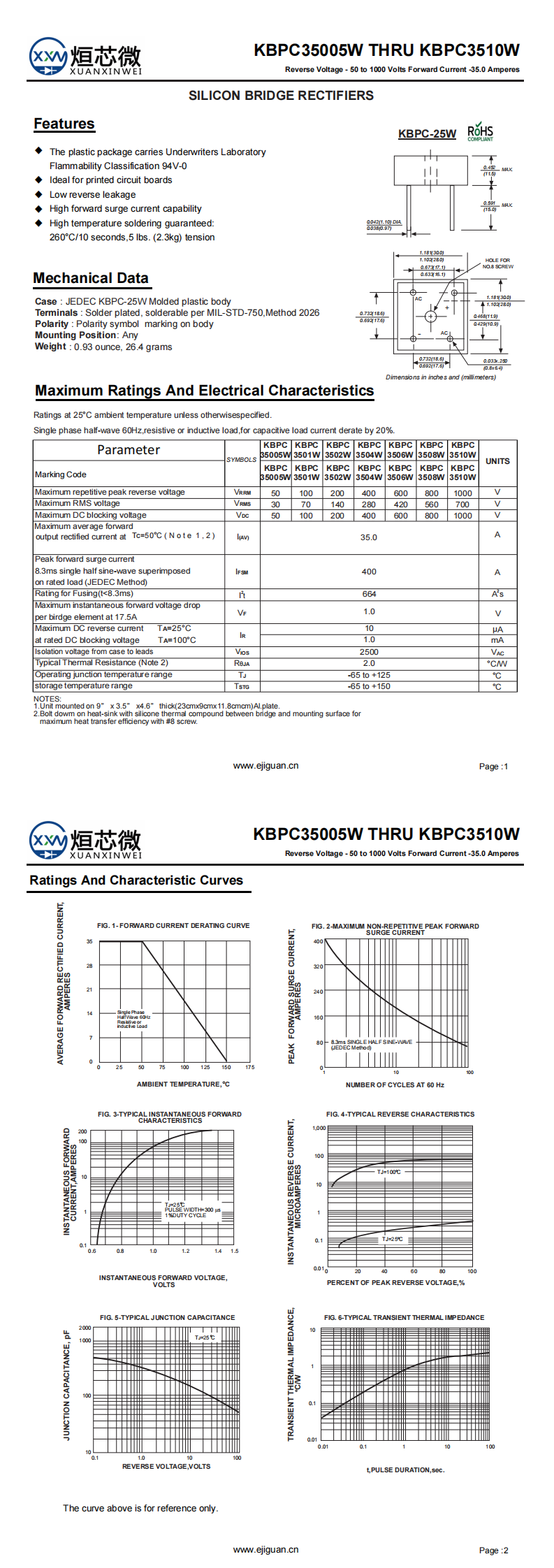 KBPC3510W整流桥