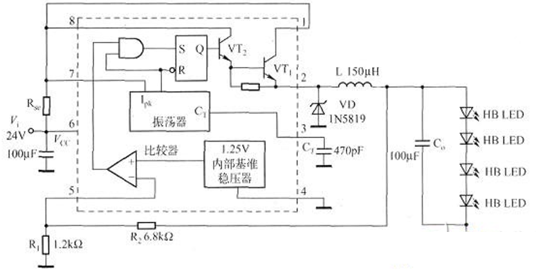 LED恒流源驱动电路