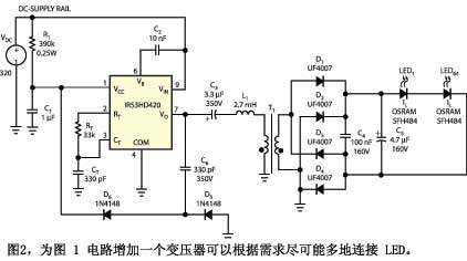 驱动LED的CFL整流器IC