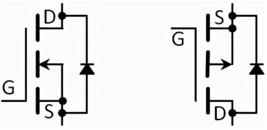 MOSFET 反向 导通