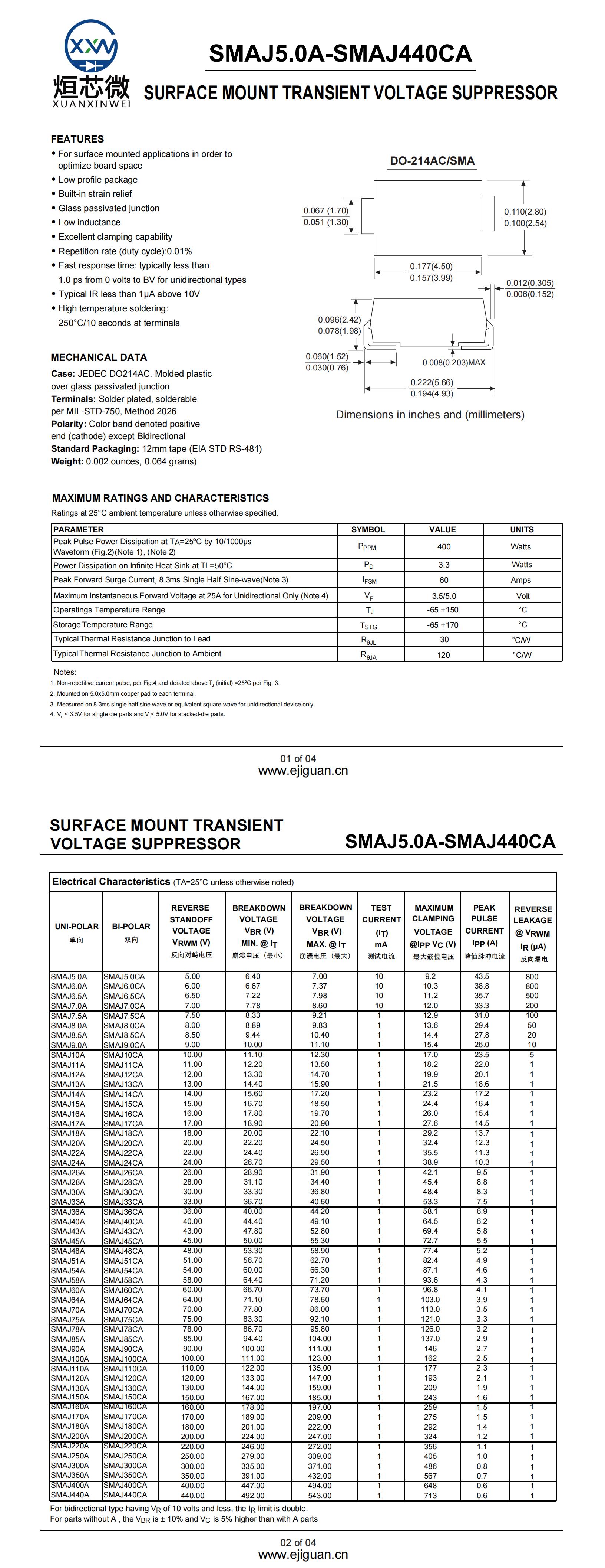 SMAJ6.5A