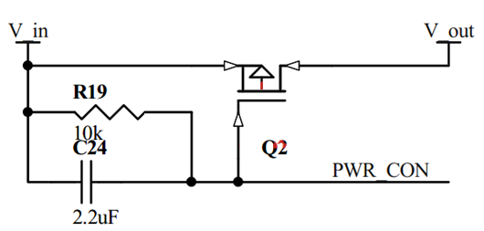 PMOS 电源开关