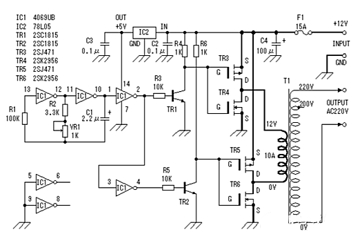 12V升48V升压器电路图