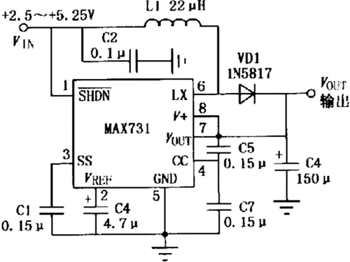 3.3V升压12V电路