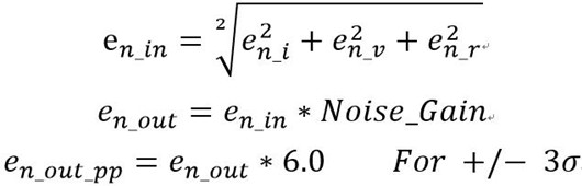 运放 噪声 计算