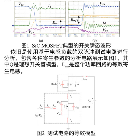 SiC MOSFET 高频振荡