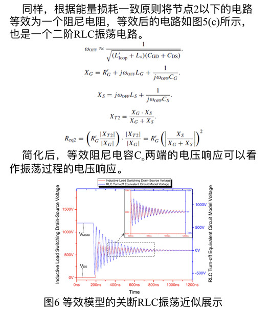 SiC MOSFET 高频振荡