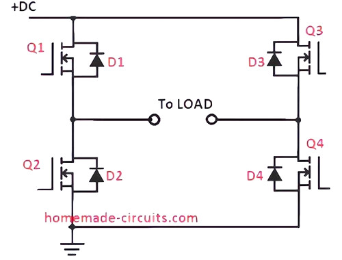 MOSFET 二极管 逆变器