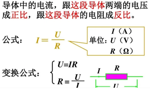 电阻计算 公式