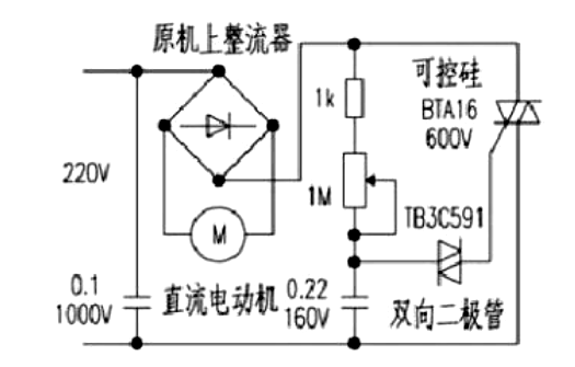 可控硅调压电路