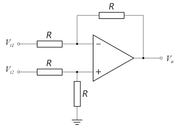 运放减法器