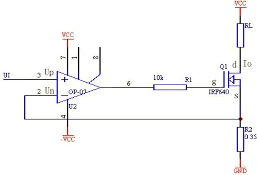 恒流源电路图