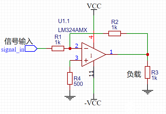 LM324 运算放大电路