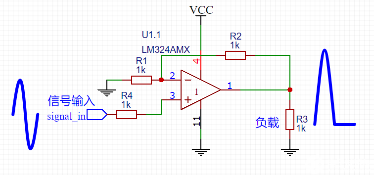 LM324 运算放大电路