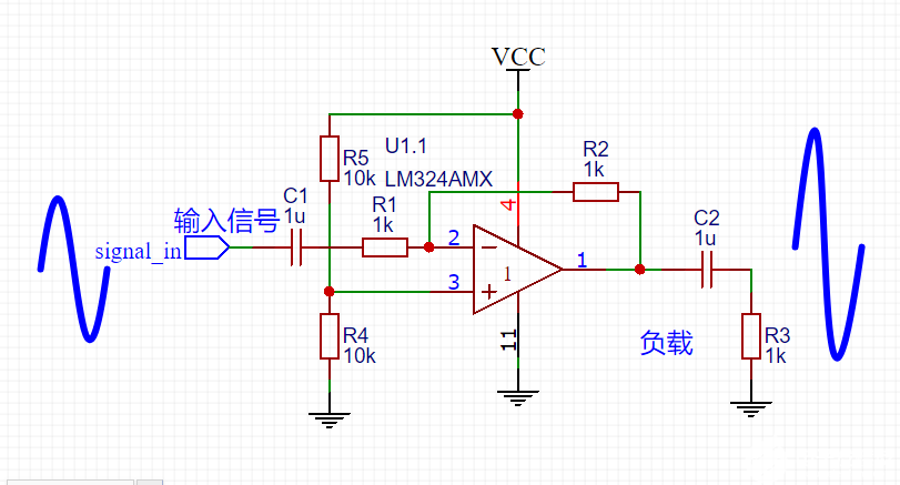 LM324 运算放大电路