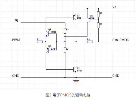 mos管开关电路 pwm驱动