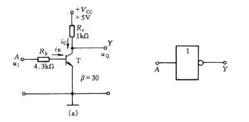 二极管与门 三极管非门电路