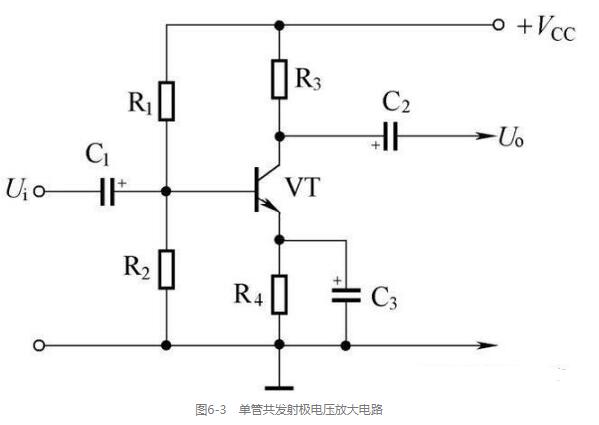 单个晶体管电压放大电路