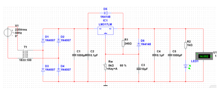 LM317三端稳压管