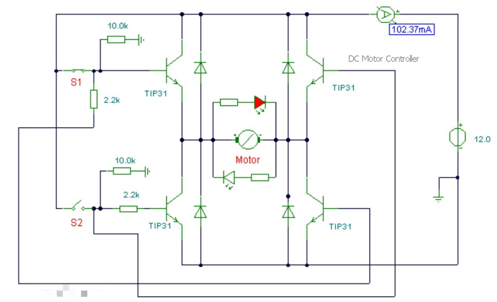 直流电机控制器电路