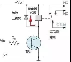 继电器续流二极管选择